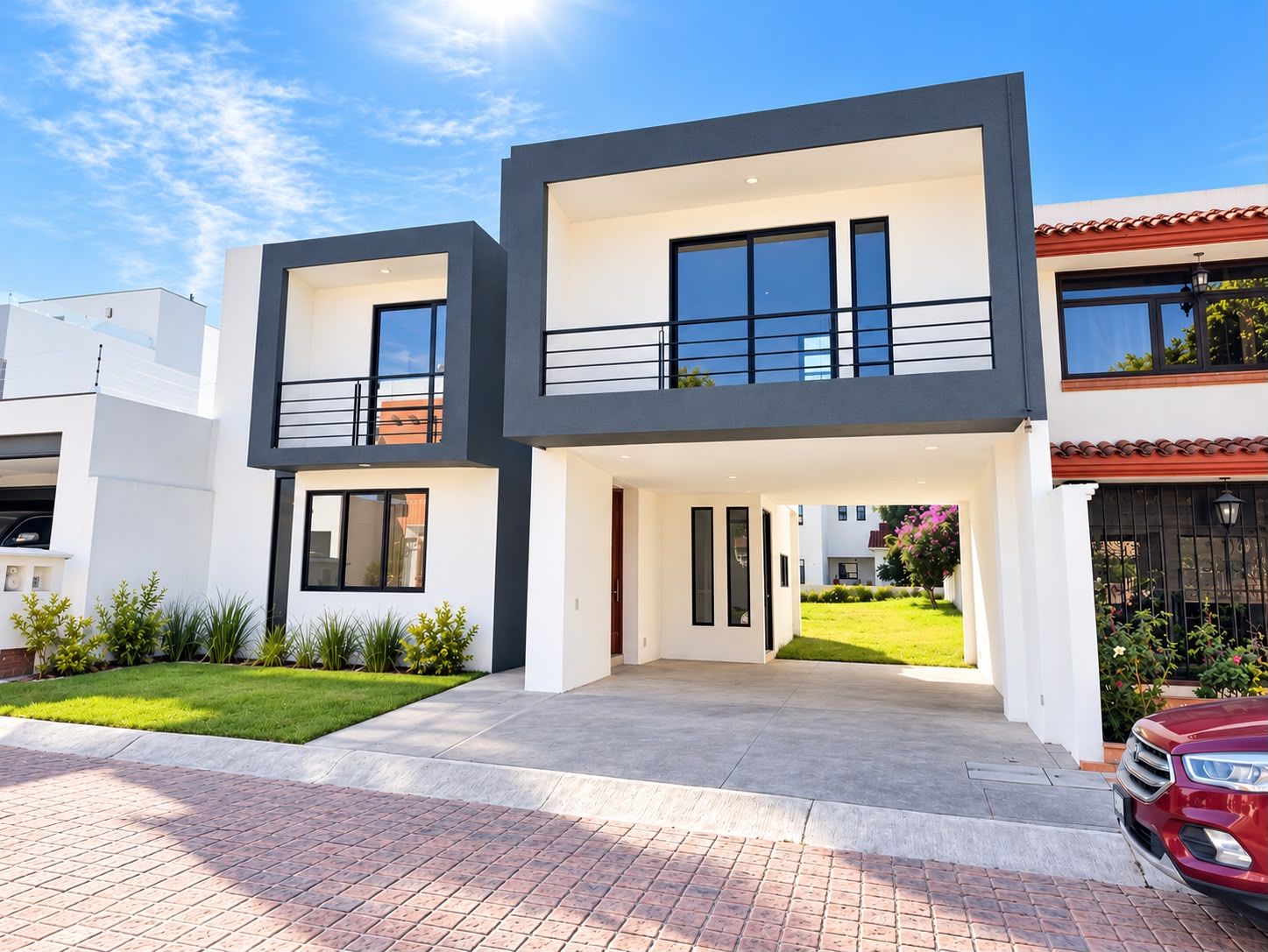 Casa en venta en Fraccionamiento Los Sabinos, Apizaco, Tlaxcala - fachada